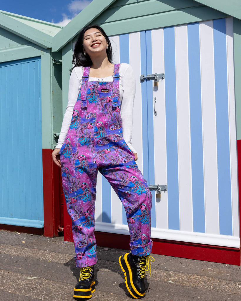 Jellyfish Stretch Twill Dungarees