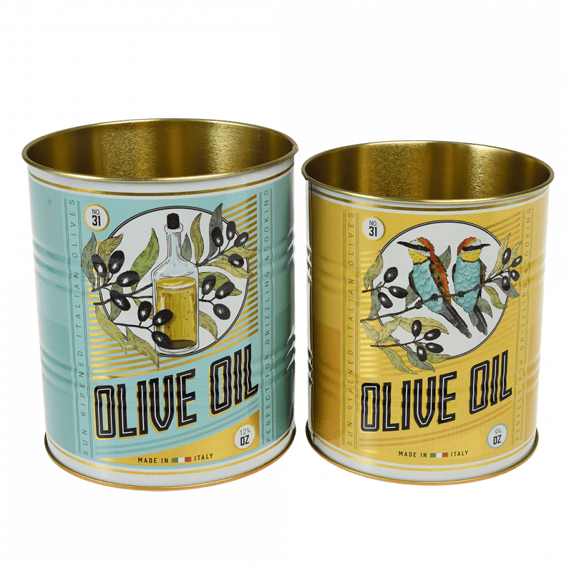 Storage Tins - Olive Oil