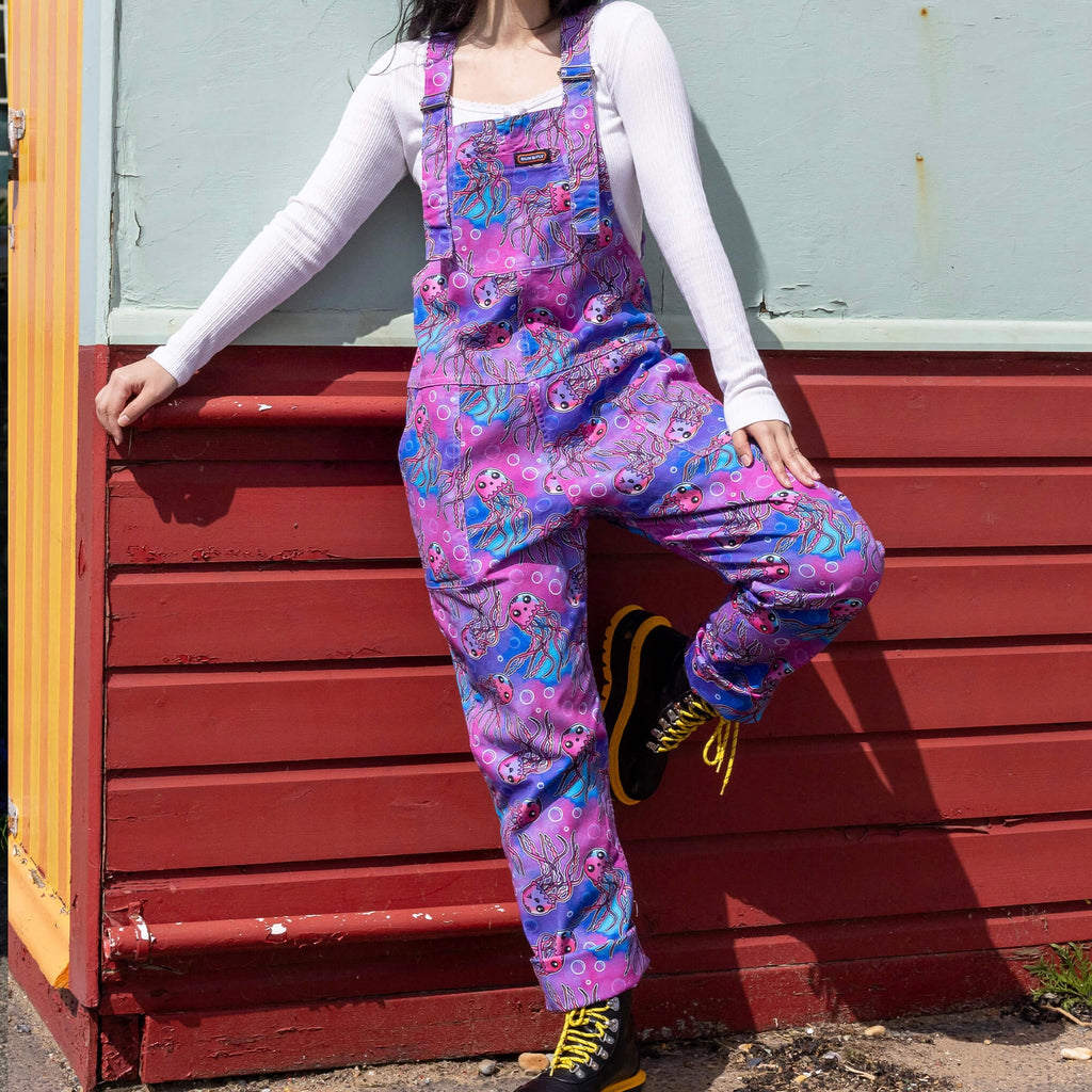 Jellyfish Stretch Twill Dungarees