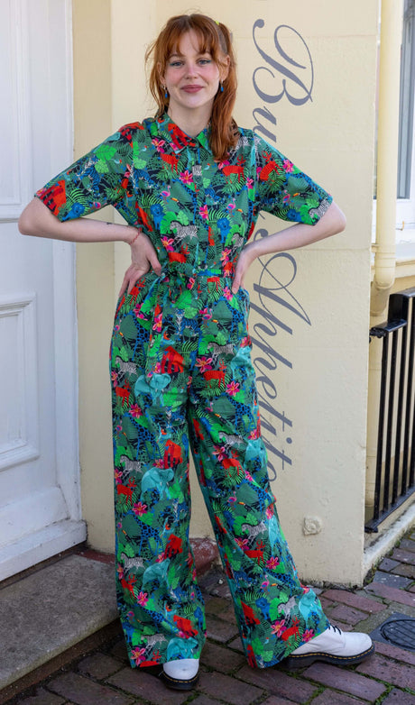 Jungle Stretch Jumpsuit