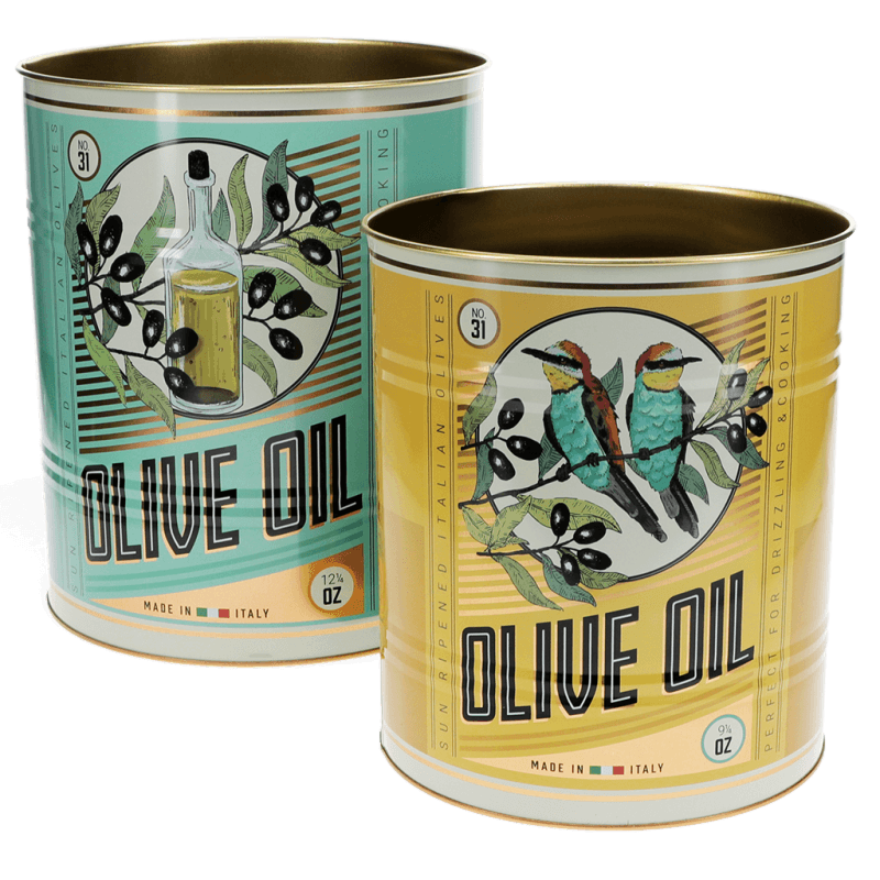 XL Storage Tins - Olive Oil