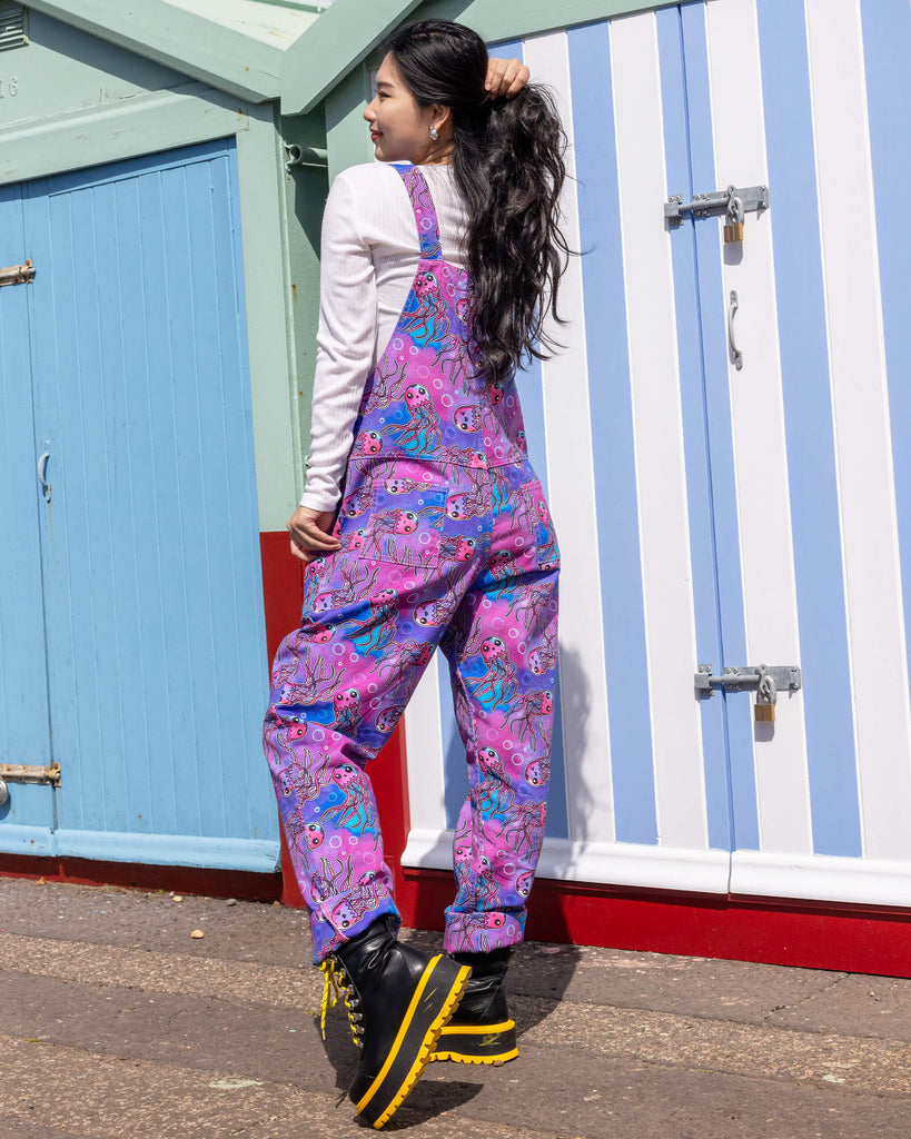 Jellyfish Stretch Twill Dungarees