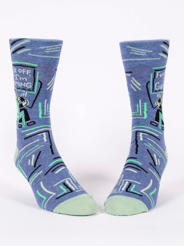 Fuck Off, I'm Gaming - Mens Crew Socks